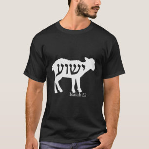 T-shirt Isaïe 53 Agneau Yeshua Jésus