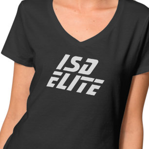 T-shirt ISD Elite Femme Col V de Base