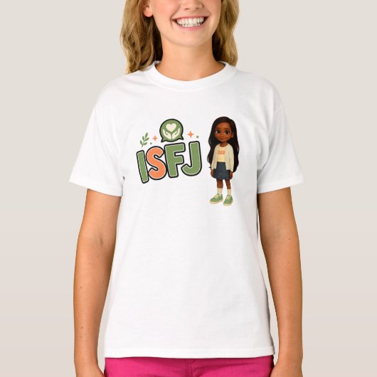 T-shirt ISFJ — A Guardiã da Harmonia (Devant)