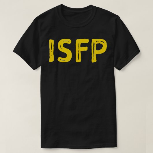 T-shirt ISFP Introvert Type de personnalité (Design devant)