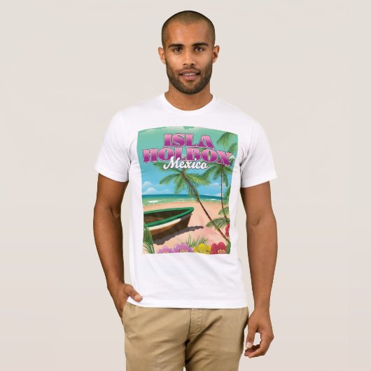 T-shirt Isla Holbox Mexique (Devant entier)