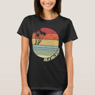 T-shirt Isla Mujeres Mexico Plage Vacances Souvenir