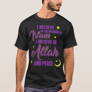 T-shirt Islam Allah Musulman Alhamdulillah Quran Mosquée R
