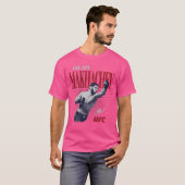 T-shirt Islam Makhachev Retro Style Bitmap (Devant entier)