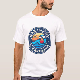 T-shirt Island North Carolina NC Vintage