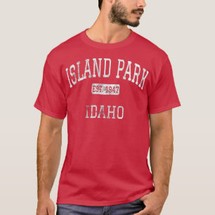 T-shirt Island Park Idaho ID Vintage