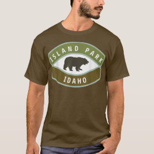 T-shirt Island Park Idaho Roaming Bear ID Souvenir Vacatio