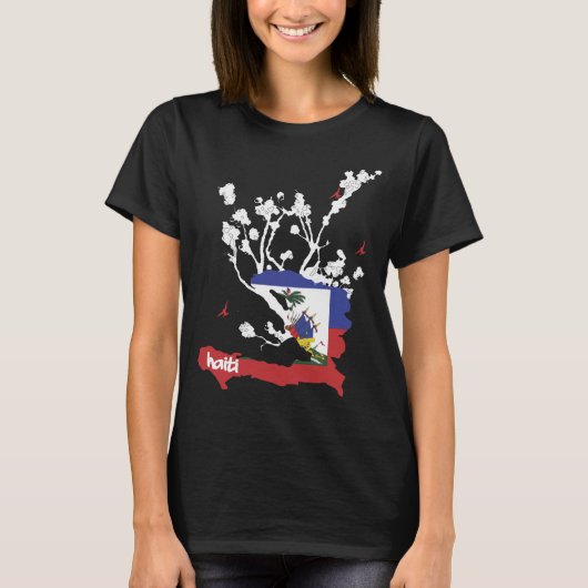 T-shirt ISLAND PRIDE haïti (Devant)