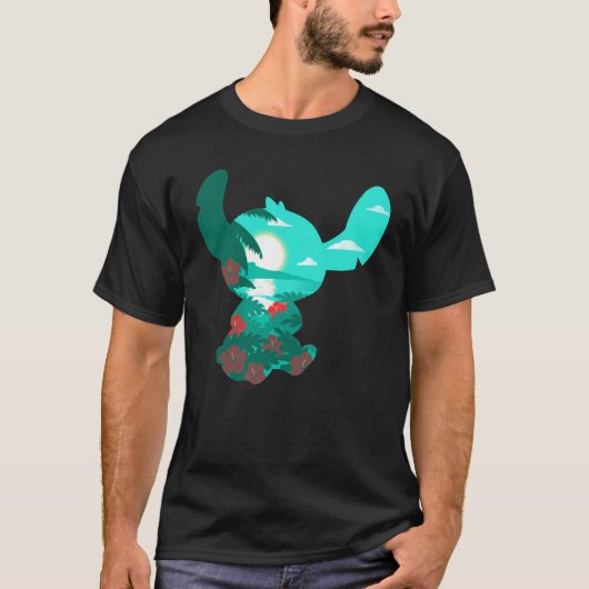 T-shirt Island Stitch Lilo et Stitch Teeturtle Cadeau pour (Devant)