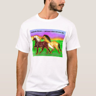 T-shirt Islandais d'arc-en-ciel