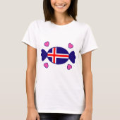 T-shirt islandais doux (Devant)