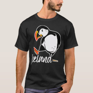 T-shirt Islande avec macareux