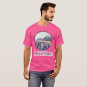 T-shirt Islande est ma thérapie - Vulcanos Snow Beach Wate (Devant entier)