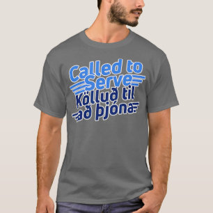 T-shirt Islande LDS Missionnaire Islande Danemark Mission