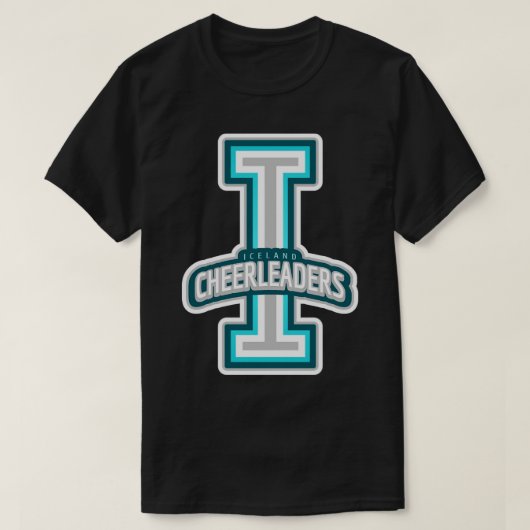 T-shirt Islande Pom-pom girl (Design devant)