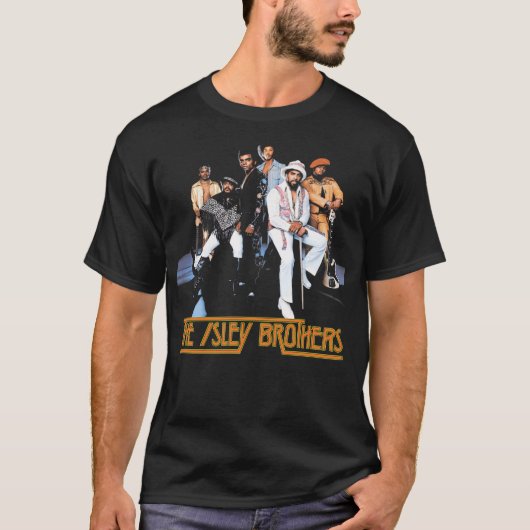 T-shirt Isley Brothers American Rb Funk Rock Ban (Devant)