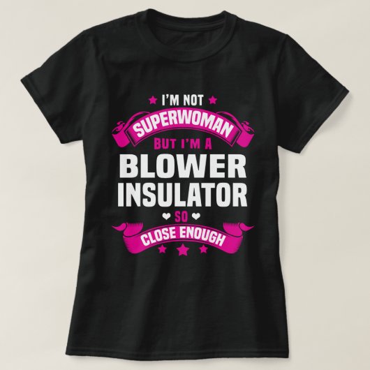 T-shirt Isolateur de souffleur (Design devant)
