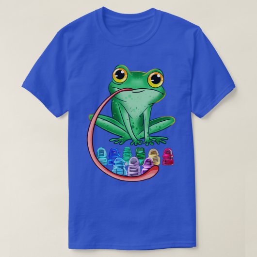 T-shirt Isolateurs en verre de grenouille (Design devant)