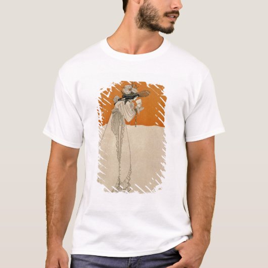 T-shirt Isolde, illustration "du studio", 1895 (lithium (Devant)