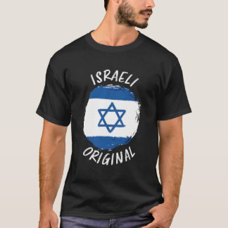 T-shirt Israélien Original Chemise Israël Drapeau Chemise 