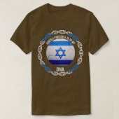 T-shirt Isreali est dans mon cadeau ADN pour Isreali avec  (Design devant)