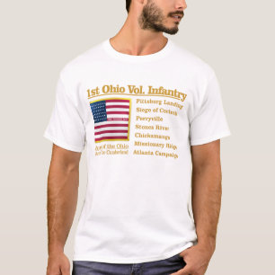 T-shirt Ist Ohio Volunteer Infantry (BH)