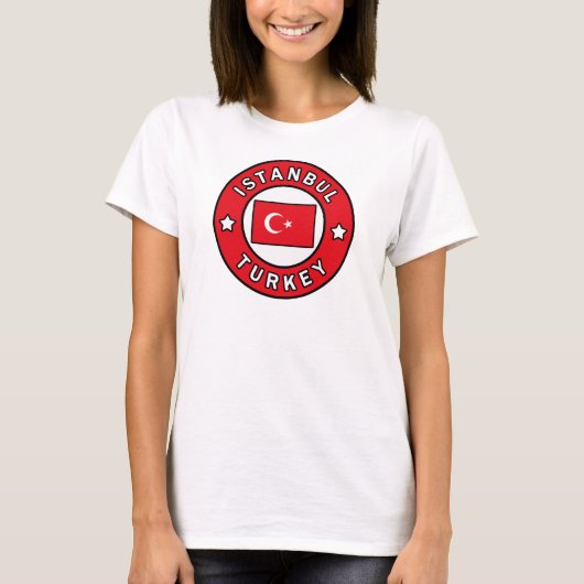 T-shirt Istanbul Turquie (Devant)