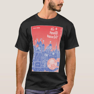 T-shirt It’s a Small World (pastel + periwinkle) Classic
