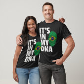 T-shirt IT_S DANS MON ADN Brésil Drapeau Brésilien Hommes  (Unisexe)
