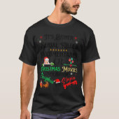 T-shirt It’s Either Serial Killer Doentaries Or Christmas (Devant)