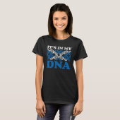 T-shirt It s in my DNA Scotland Flag Scottish  Distressed  (Devant entier)