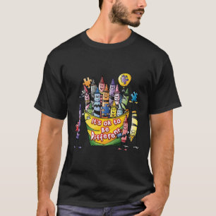 T-shirt It S Ok To Be Different Autism Awareness 38