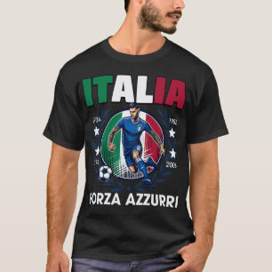 T-shirt Italia 4 étoiles Campioni del Mondo