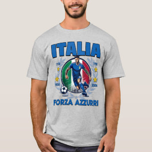 T-shirt Italia 4 étoiles Campioni del Mondo