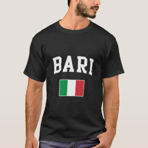 T-shirt Italia Bari Toscane Sicile Italie Drapeau italien