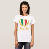T-shirt Italia Crest (Devant entier)
