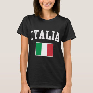 T-shirt Italia Drapeau Italie Italiano Famille Hommes Femm