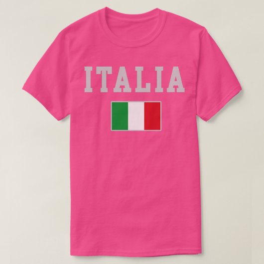 T-shirt Italia Drapeau Italie Italie Patrimoine familial (Design devant)