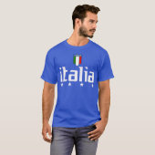 T-shirt Italia Football 4 Stelle (Devant entier)