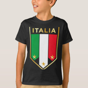 T-shirt Italia Impression Fier d'être Italien Italien Mail
