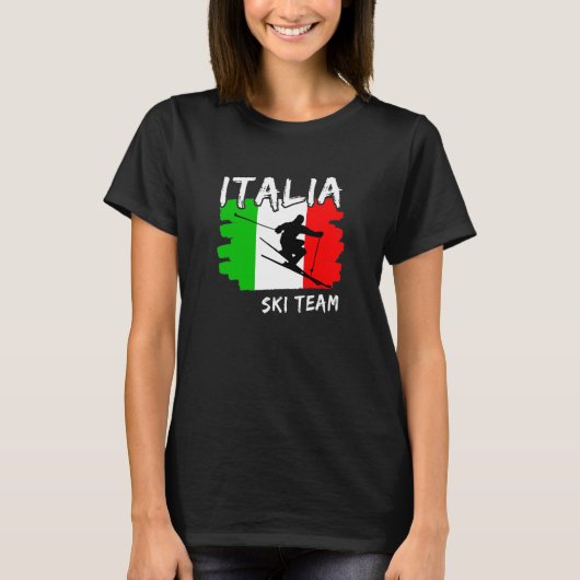 T-Shirt Italia Ski (Devant)