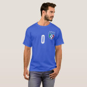 T-shirt Italia Soccer Custom (Devant entier)