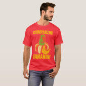 T-shirt Italian Brainrot Chimpanzini Bananini Funny Brain  (Devant entier)