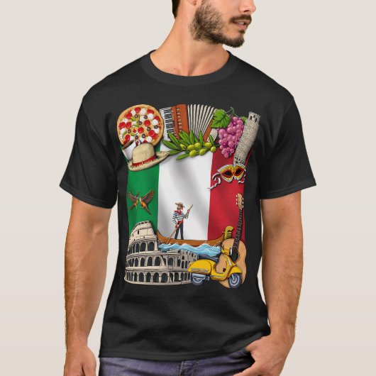 T-shirt Italie (Devant)