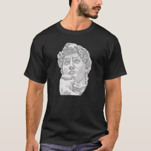 T-shirt Italie Antique Statue Romaine Abstraite Enseignant