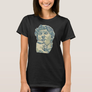 T-shirt Italie antique Statue romaine Enseignant Abstrait