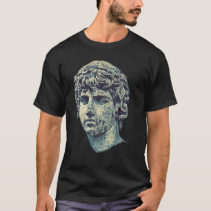 T-shirt Italie antique Statue romaine Enseignant Abstrait