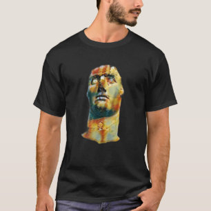 T-shirt Italie antique Statue romaine Enseignant Abstrait