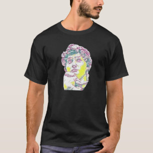 T-shirt Italie antique Statue romaine Enseignant Abstrait
