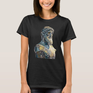T-shirt Italie antique Statue romaine Enseignant Abstrait